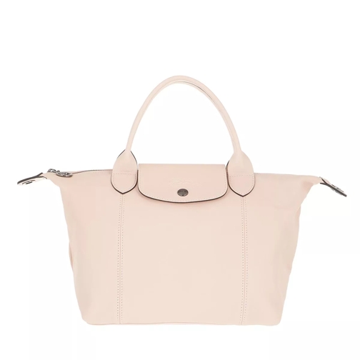 Longchamp Le Pliage Cuir Handbag Light Pink Tote