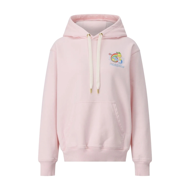 Casablanca  Hoodie mit Logo Rosa