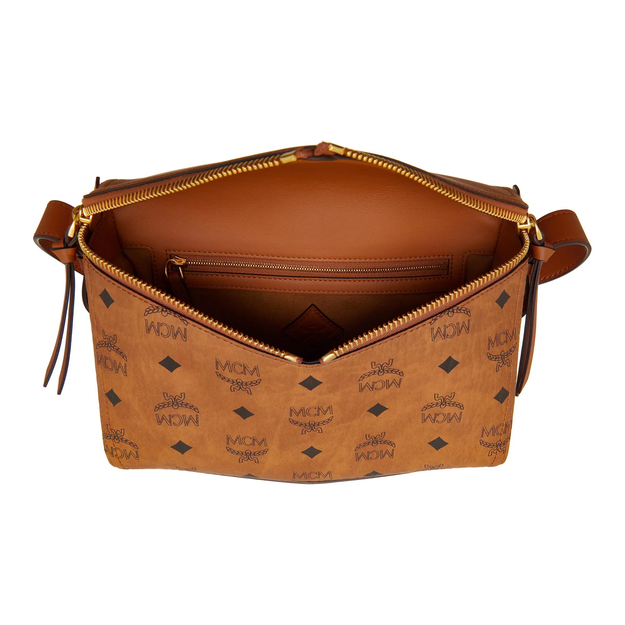 MCM Crossbody bags Diamant 3D Vi Lthr Mix Shoulder Sml Co in bruin