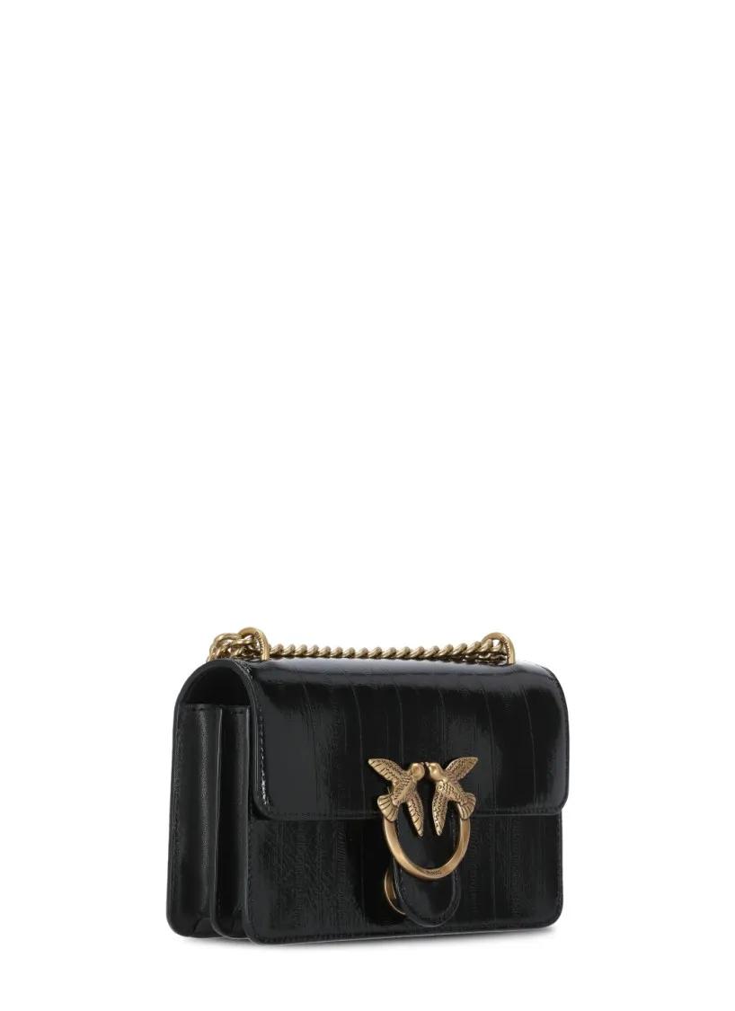 pinko Hobo bags Love One Mini Bag in zwart