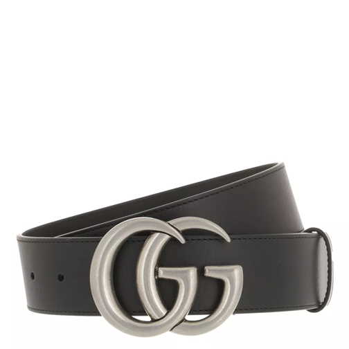 Gucci GG Leather Belt Black Skärp