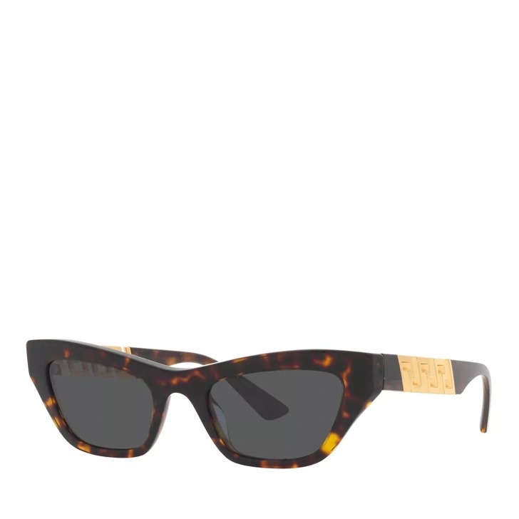 Versace havana store cat eye sunglasses