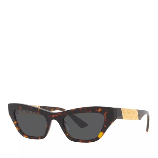 Versace Sunglasses 0VE4419 Havana Lunettes de soleil