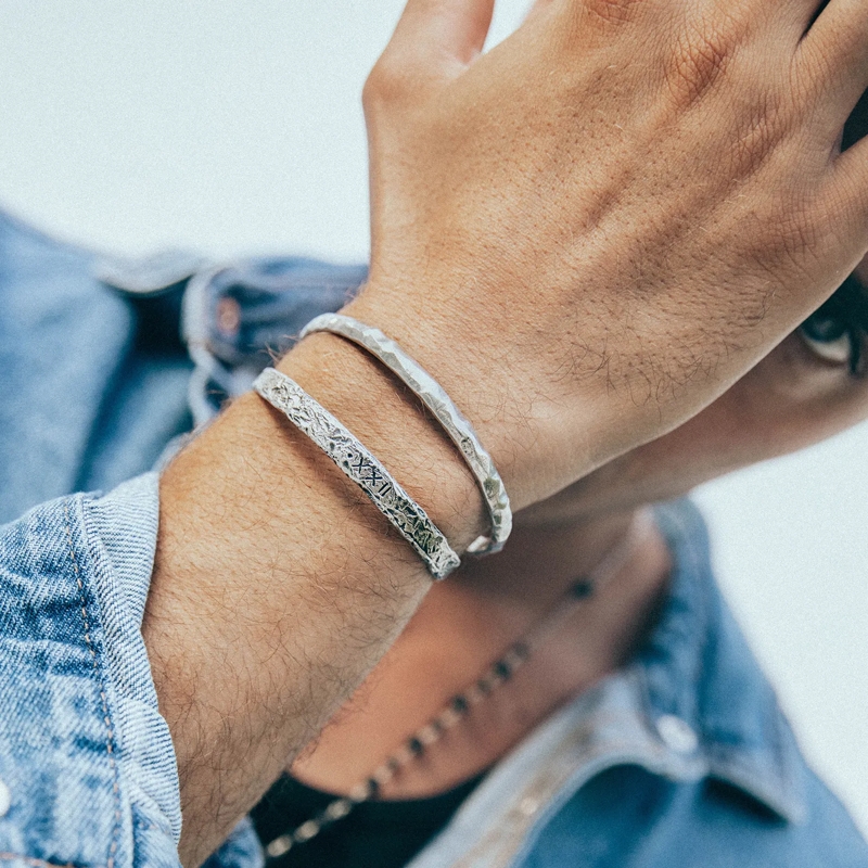 Haze & Glory Armband Armband Armreif - Live in the moment 925 Silber silber(Image 6)