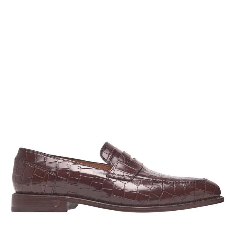 Henry Stevens Loafer Loafer Marshall PL dunkel-braun