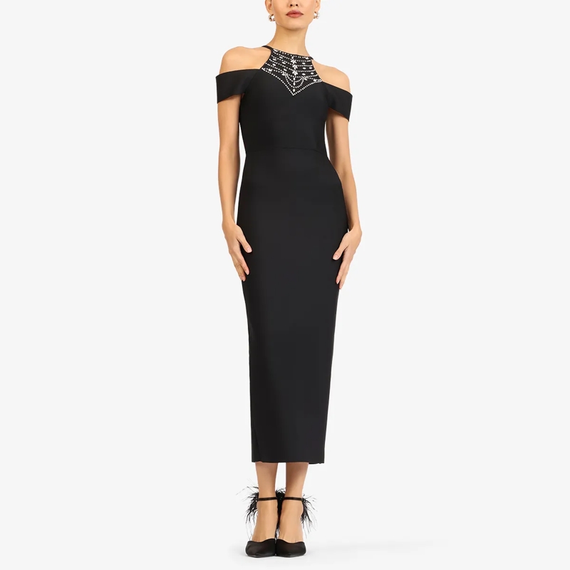 Kraimod Abendkleid Bandagekleid schwarz(Image 2)