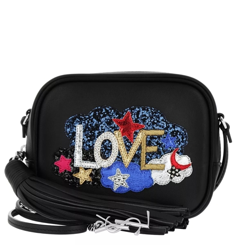 Saint Laurent Love Blogger Bag Leather Black Crossbody Bag