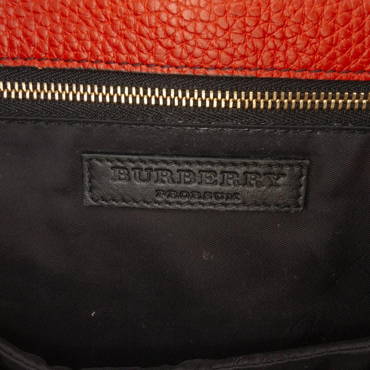 Thumbnail - Burberry Clutches - Haymarket Check Coated Canvas and Grained Leather - Gr. unisize - in Braun - für Damen