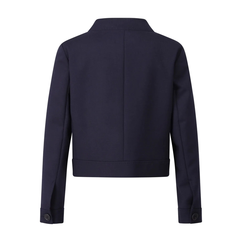 Max Mara Übergangsjacke Jacke Lamine mit Schurwolle blau(Image 2)