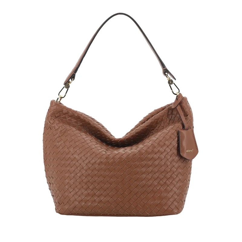 Abro Bucket Bag Beutel EBONY cognac