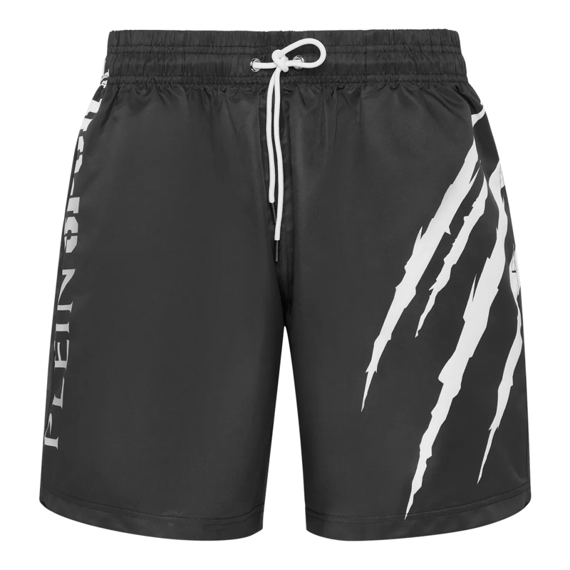 Plein Sport Shorts Jogging-Shorts Scratch schwarz
