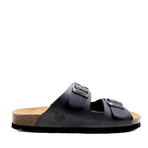 thies Hausschuh thies 1856 ® Eco Leather Sandal charcoal (W/M/X) mehrfarbig