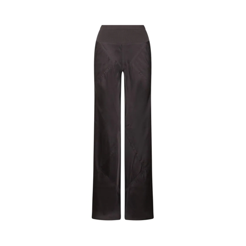 Rick Owens  Bias Satin Trousers Black