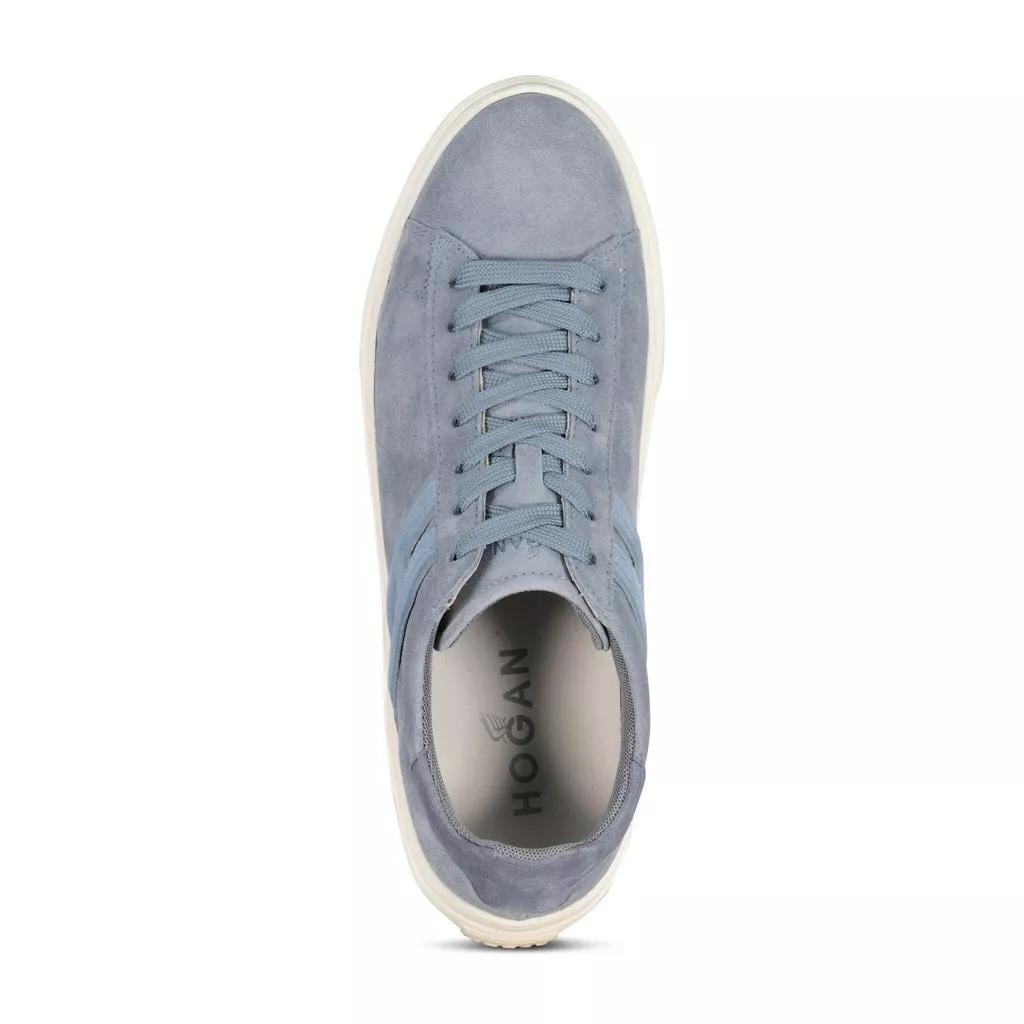 Hogan Sneakers aus Veloursleder 48104148369754 Blau | Low-Top Sneaker