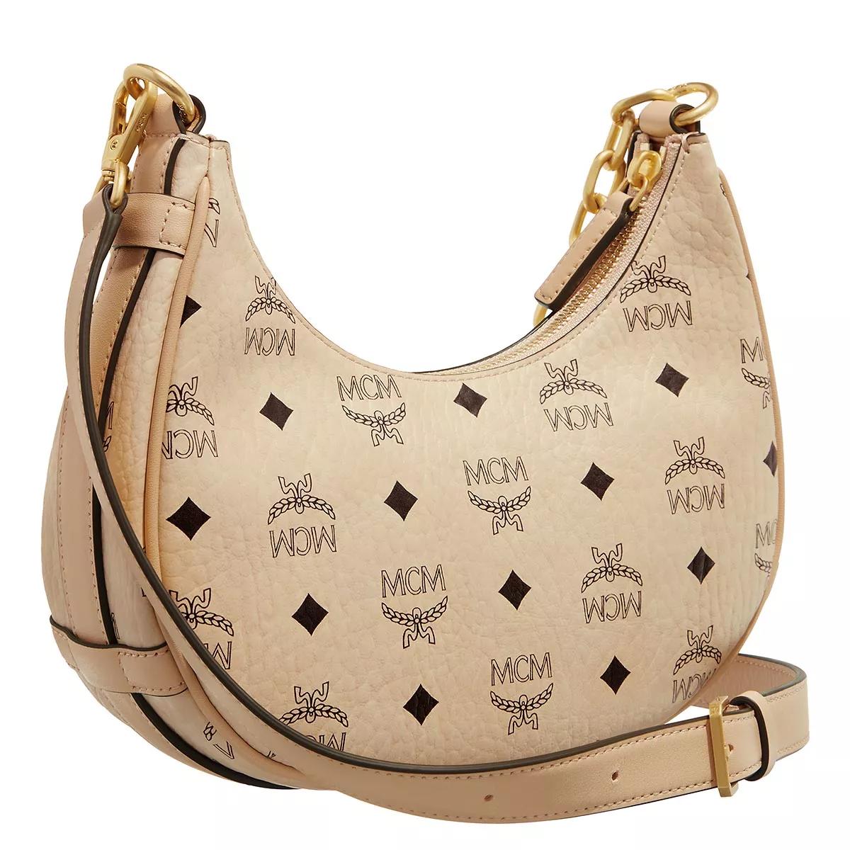 MCM Hobo bags Aren Vi Hobo Sml I8 in beige