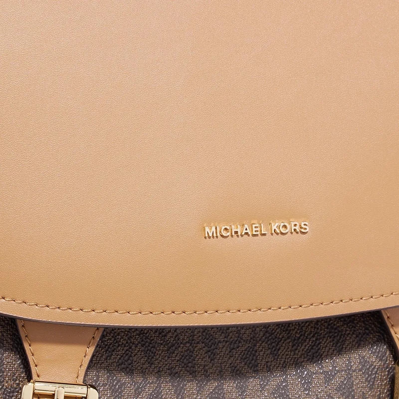 MICHAEL Michael Kors Rucksack Md Flap Backpack Brn/acorn(Image 4)