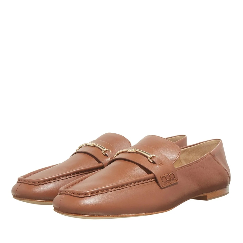 MICHAEL Michael Kors Mocassin Lena Loafer Luggage(Image 2)