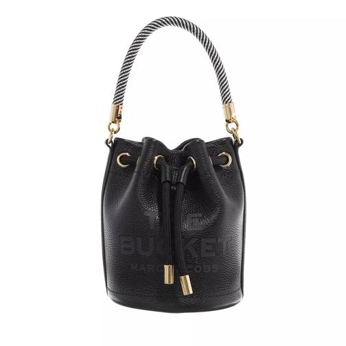 Marc Jacobs Small The Bucket Leather Bag Black Sac reporter