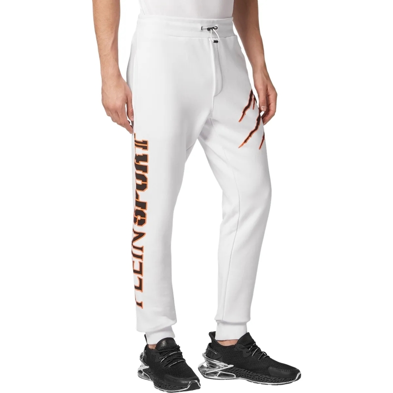 Plein Sport Jogginghose Jogginghose Scratch weiss(Image 3)
