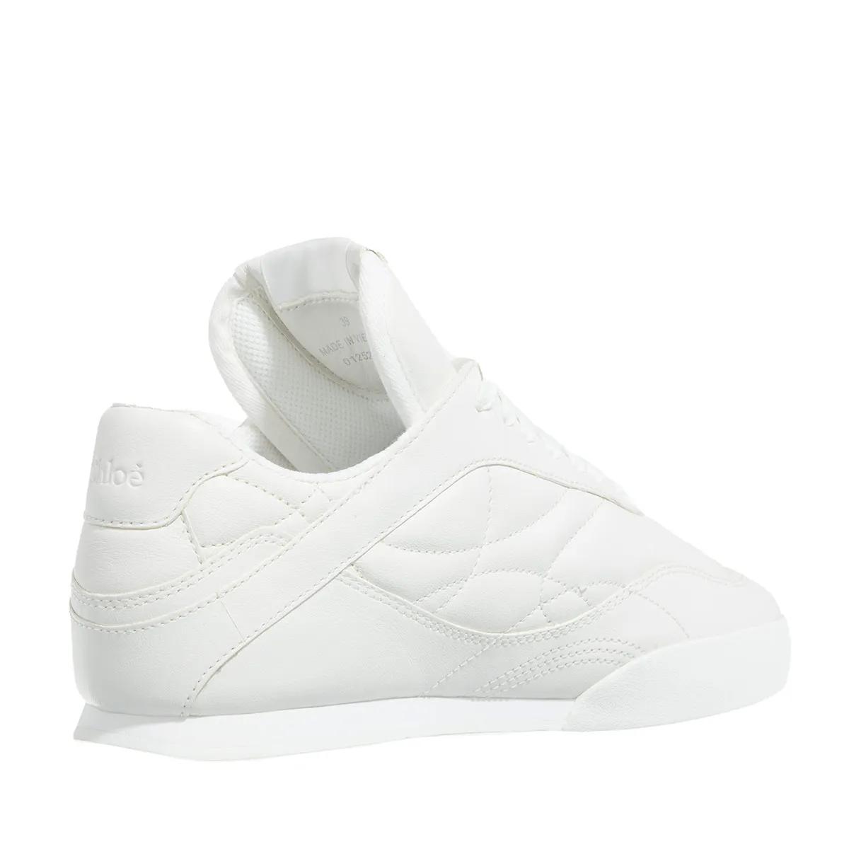 Chloé Low-Top Sneakers Kick Sneaker in wit