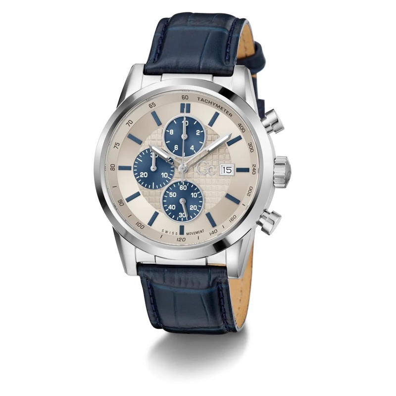 GC Quarzuhr Quarz-Analoguhr Gc Gallant blau(Image 3)