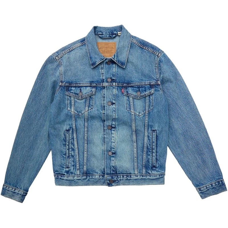 Levi's Daunenjacke Giacca The Trucker Skyline Blu blau