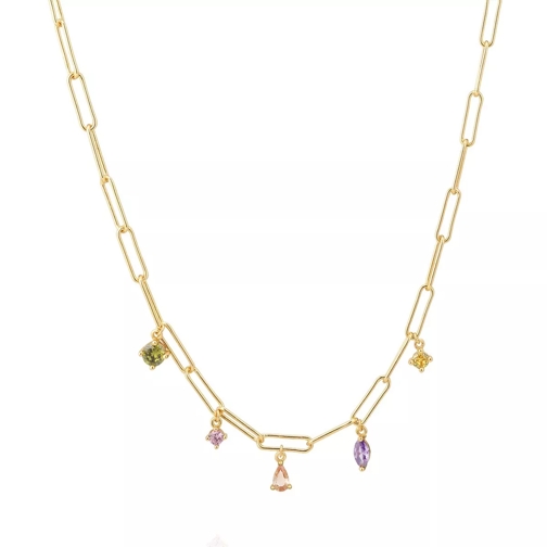 Sif Jakobs Jewellery Rimini Necklace 18 Carat Yellow Gold Kurze Halskette