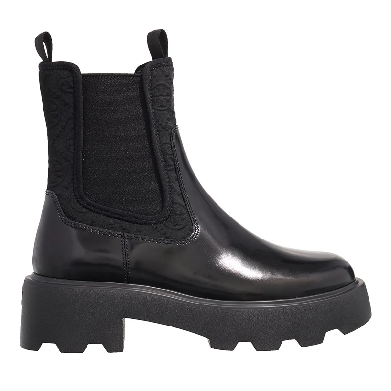 Tory Burch Chelsea Boots T Monogram Lug Chelsea Boot 65Mm Perfect Black