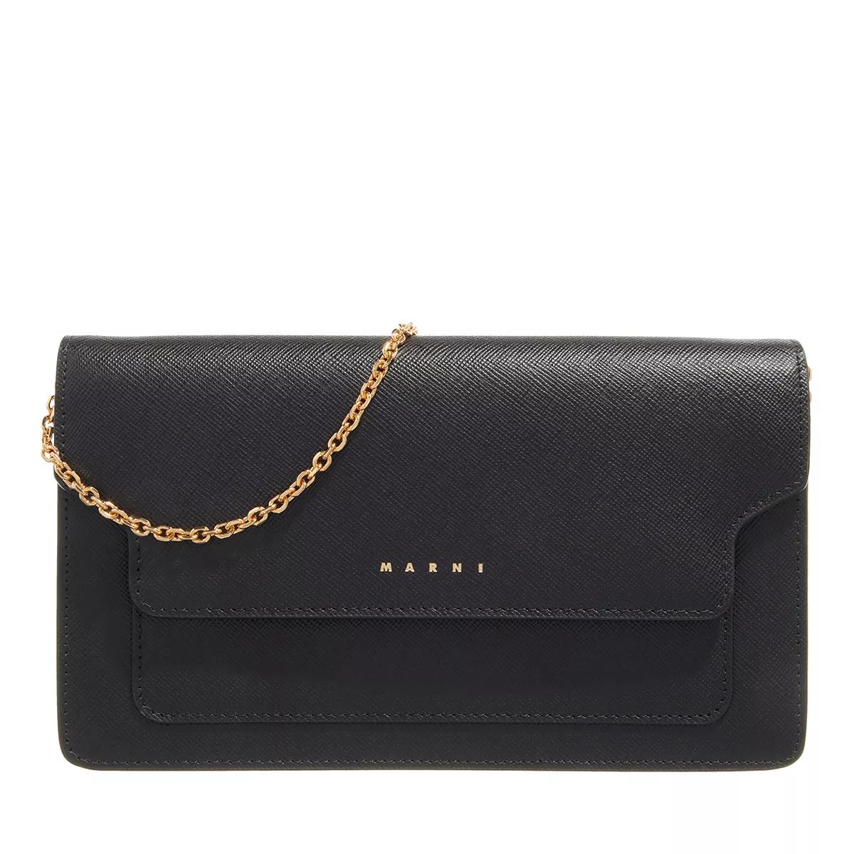 Marni Portemonnaie - Long Wallet W/Chain - Gr. unisize - in Schwarz - für Damen