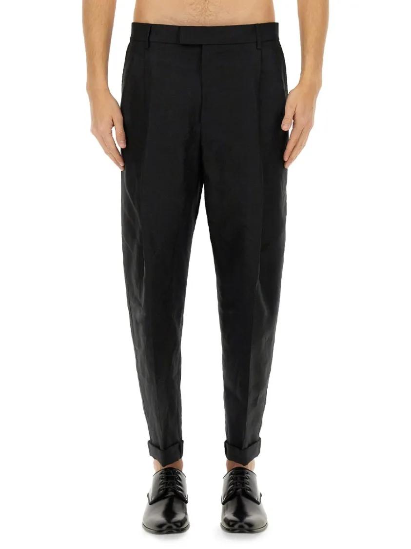 Thumbnail - Dolce&Gabbana - Canvas Pants - Größe 50 - schwarz