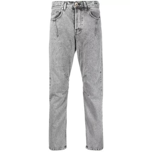 Eleventy Gray Slim Cut Denim Pants Grey Slim Fit Jeans