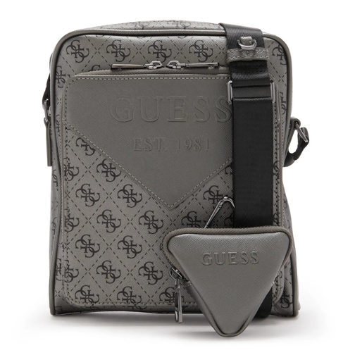 Guess Crossbody Bag GUESS Milano herren Umhängetasche Grau HMMILS-P426 Grau