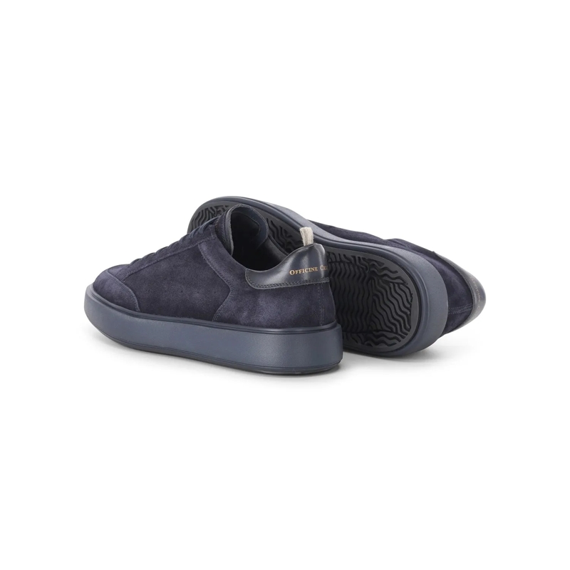 Officine Creative Schnürschuhe Sneaker Sequel aus Veloursleder blau(Image 2)