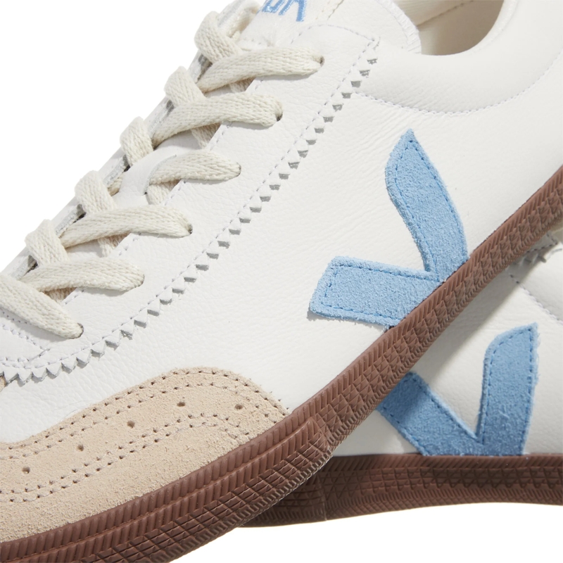 Veja Low-Top-Sneaker Volley White Aqua Bark(Image 5)