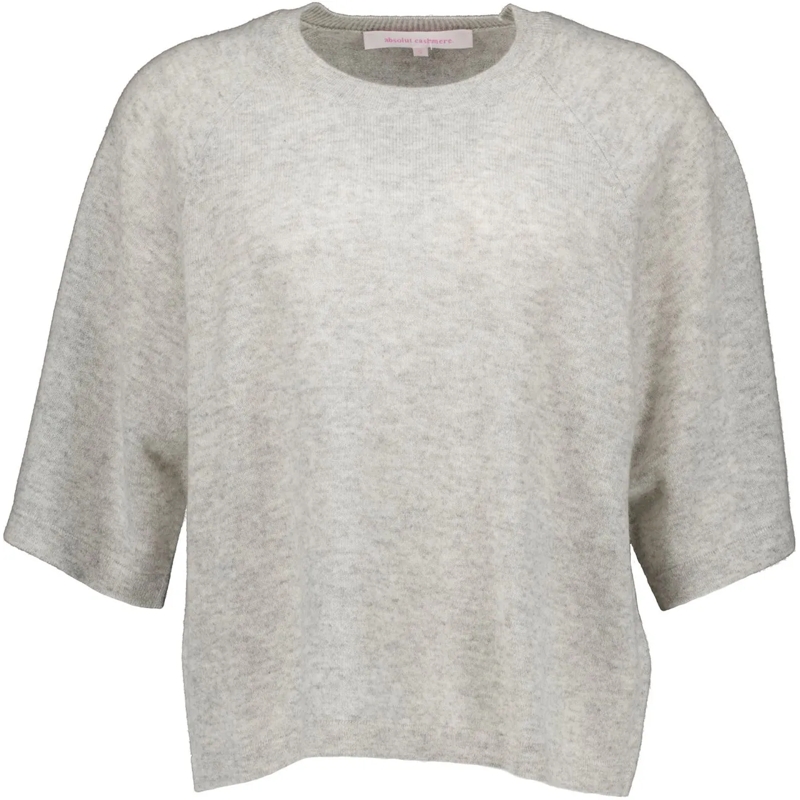 ABSOLUT CASHMERE T-Shirt Absolut Cashmere Leana T-shirts Lichtgrijs Af1f007 grau