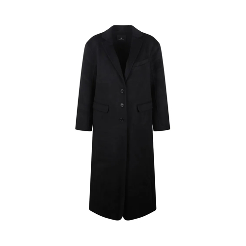 Anine Bing Übergangsmäntel Long Coat Black