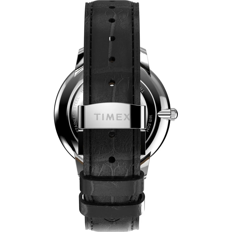 Timex Quarzuhr Quarz-Analoguhr Waterbury Metropolitan Sub-Second schwarz(Image 3)