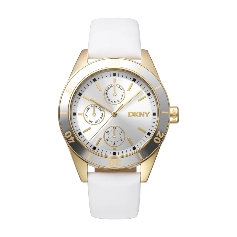 DKNY Automatikuhr Quarzuhr Nolita Sport weiss