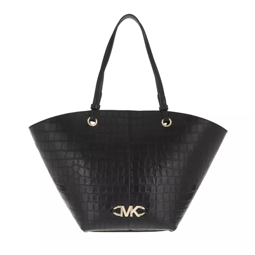 MICHAEL Michael Kors Medium Fan Tote Black Shopping Bag