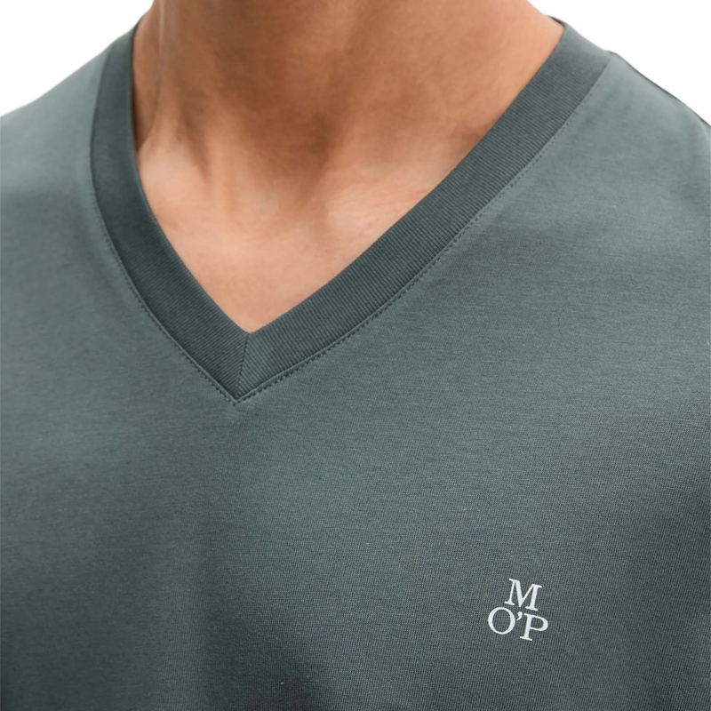 Marc O´Polo Hemd T-Shirt Short Sleeve 1er Pack grau(Image 4)