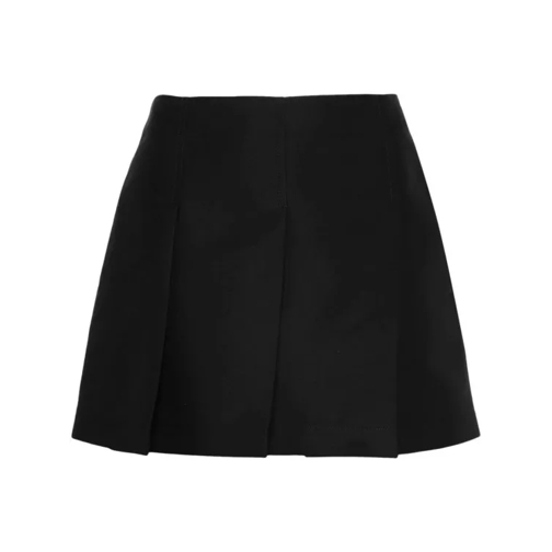 Marni Black Marni Pleated Mini Skirt Black 