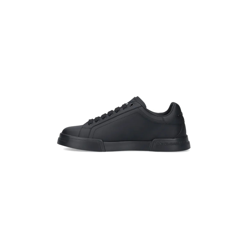 Dolce&Gabbana Low-Top-Sneaker 'Portofino Vintage' Sneakers – Black Black(Image 5)