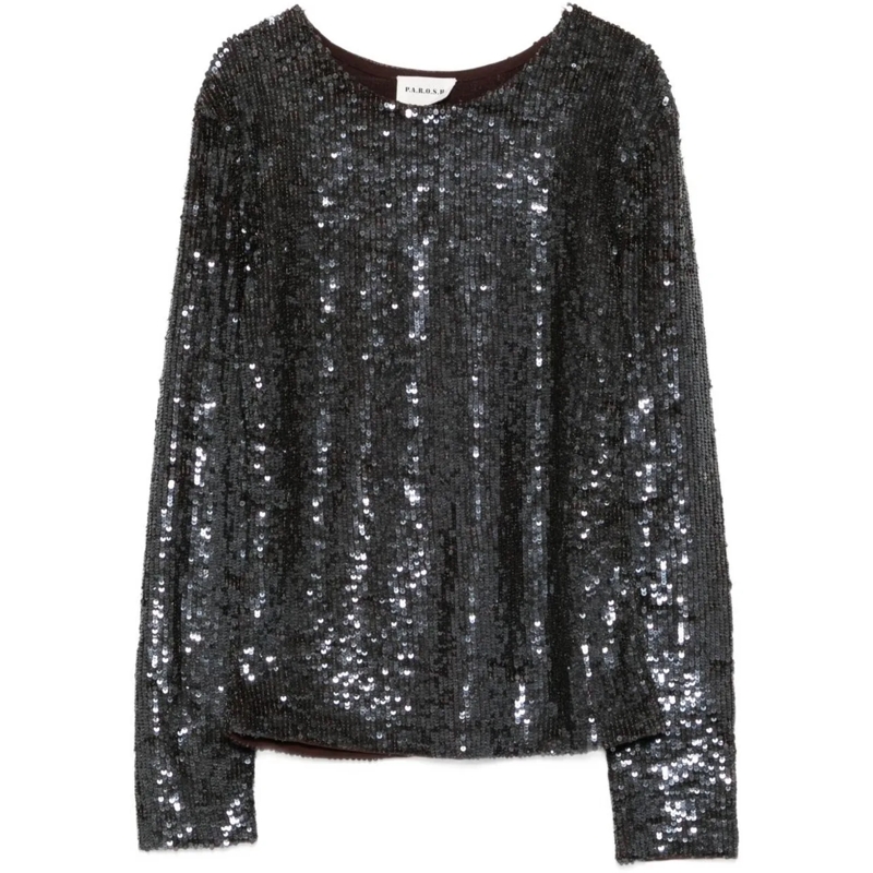 P.A.R.O.S.H. Top Top Brown braun