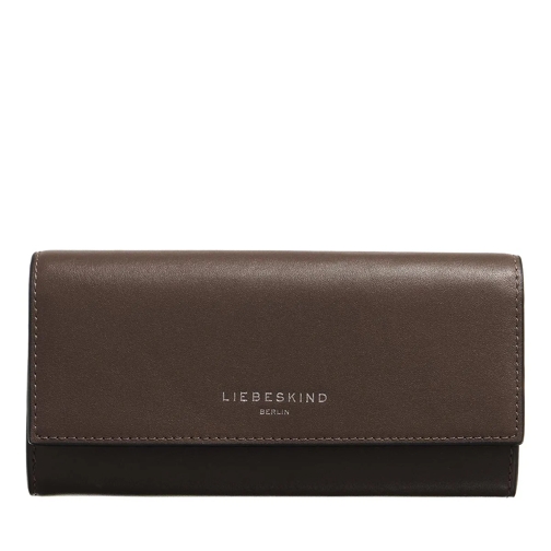 Liebeskind Berlin Lora Calf Optic Light Truffel Flap Wallet