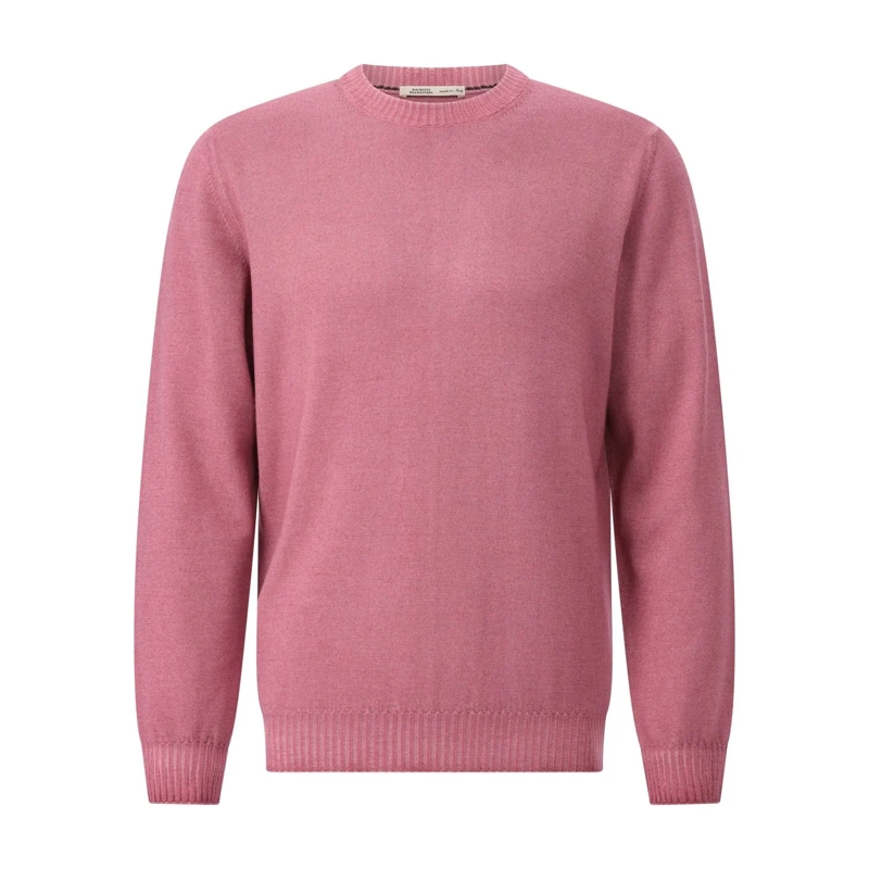Maurizio Baldassari Pullover Pullover aus Schurwolle Rosa