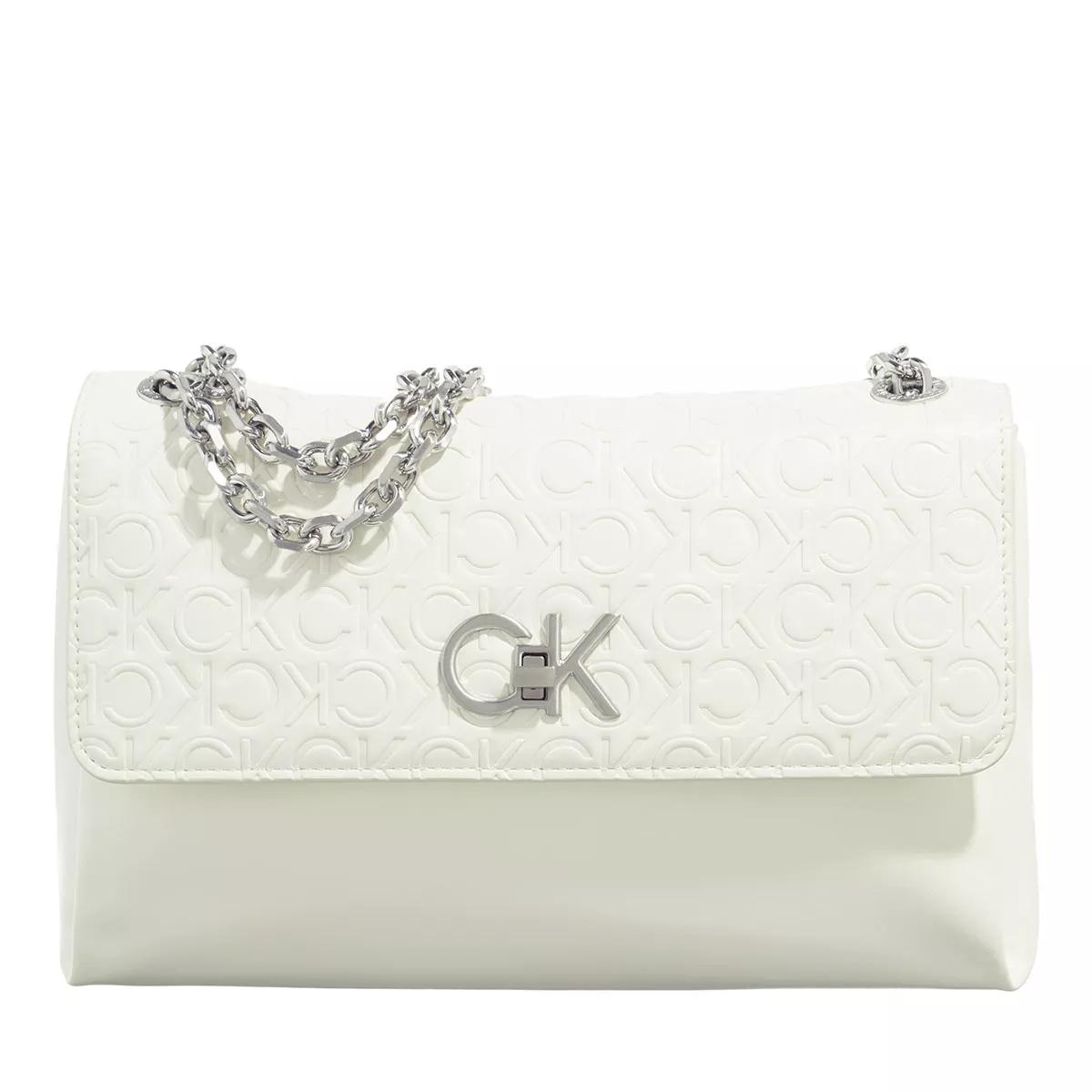 Calvin Klein Re-Lock Embossed Crossbody Bag