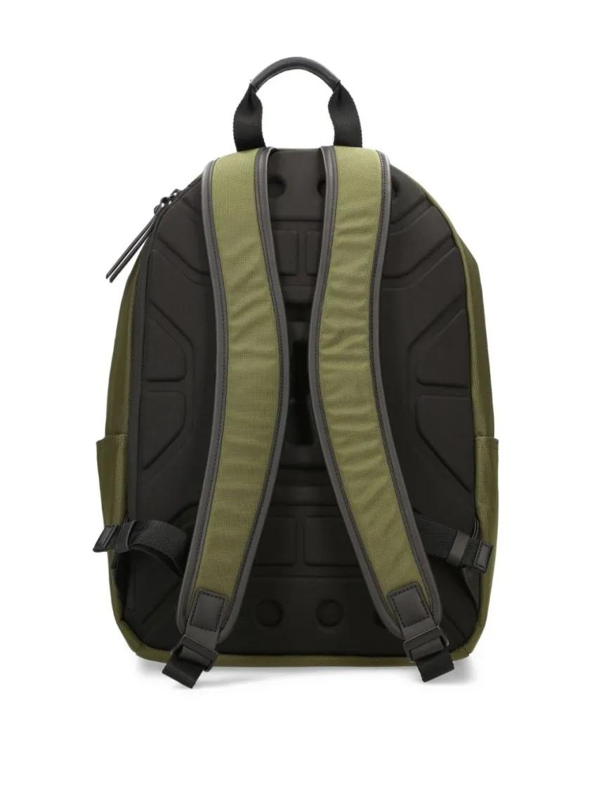 Thumbnail - Premiata Rucksäcke - Structured Olive Green Nylon Backpack - Gr. unisize - in Grau - für Damen