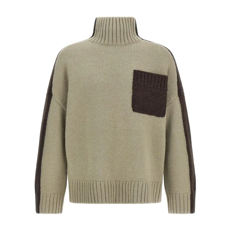 J.W.Anderson Pull JW ANDERSON Zweifarbiger Strickpullover mehrfarbig