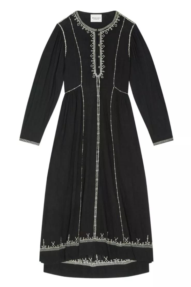 Isabel Marant Dress Pippa 01BK Black