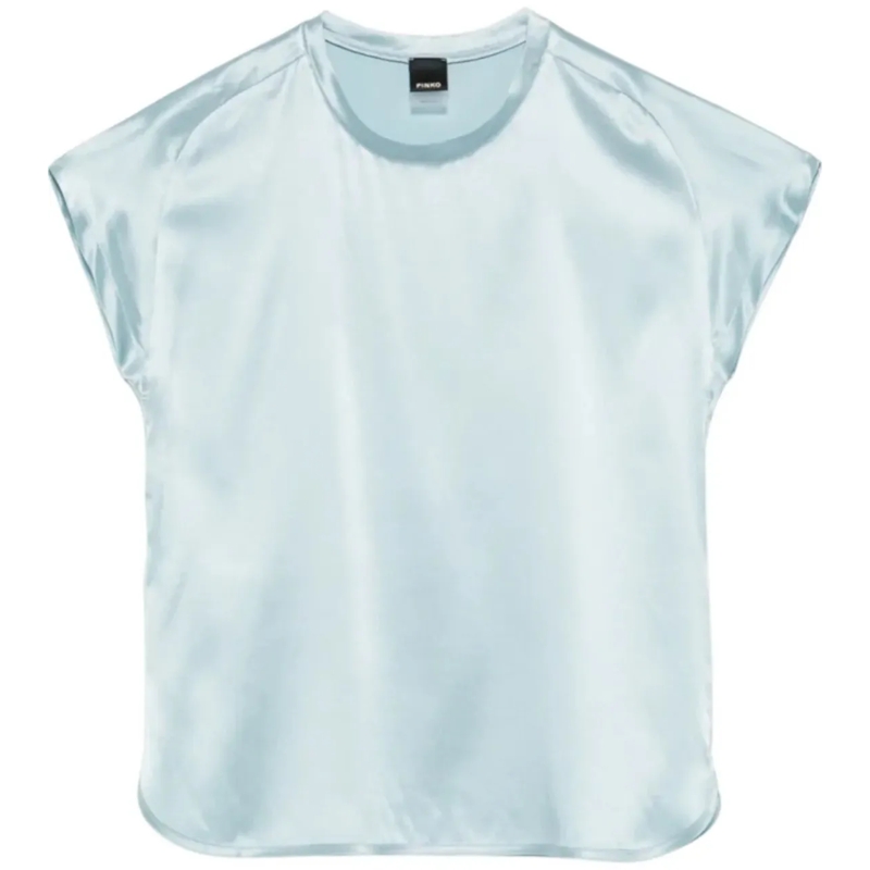 Pinko Blouse Top Clear Blue blau